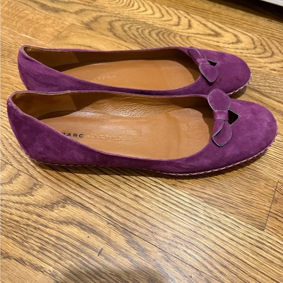 Marc Jacobs Purple Suede Women's Flats size “7” - Picture 3 of 10